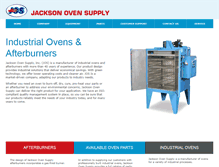 Tablet Screenshot of jacksonoven.com